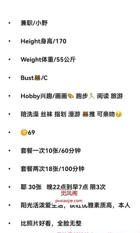 170兼职女友小野